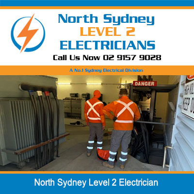 Level 2 electricians working on transformer at North Sydney substation