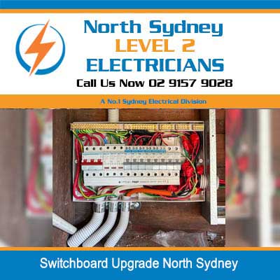 Switchboard upgrade with new circuit breakers and wiring in North Sydney property